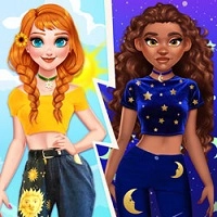 Batalha de Moda: Princesa da Lua vs Princesa do Sol