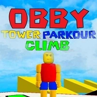 Obby Kulesi Parkur Tırmanışı