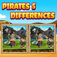 Pirates 5 Differences game screenshot