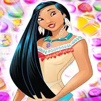 Pocahontas Disney Princesse Match 3 capture d'écran du jeu