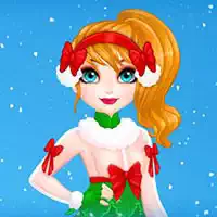 Princess Battle Pour La Mode De Noël capture d'écran du jeu