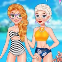 princesses_summer_vacay_party เกม