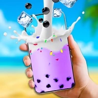 Regenbogen-Bubble-Tea-Maschine