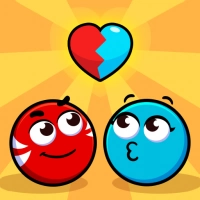 Κόκκινη Και Μπλε Μπάλα Έρωτας Αγάπη