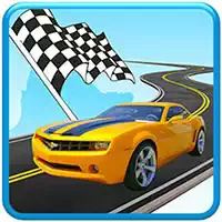 Road Racer skærmbillede af spillet