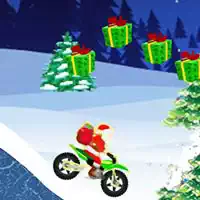Course De Cadeaux Du Père Noël capture d'écran du jeu