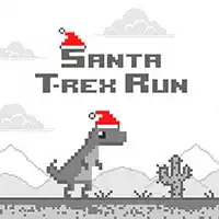 santa_t_rex_run гульні