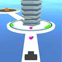 Tirez 3D Ball-Hit Twisty Stack capture d'écran du jeu