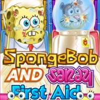 spongebob_and_sandy_first_aid ເກມ