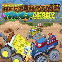 Spongebob Spiele: Zerstörungs-Truck-Derby