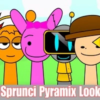 sprunki_sprunci_pyramix_look Mängud