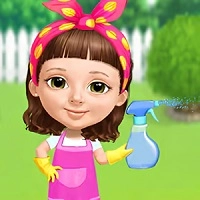 sweet_baby_girl_cleanup_messy_house ហ្គេម