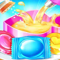 Sweet Candy Maker - Lollipop & Gummy Candy Game скрыншот гульні