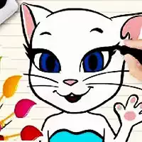 talking_angela_coloring_book เกม