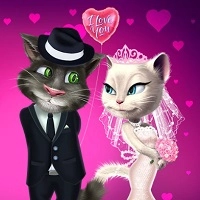 Fiesta De Boda De Talking Tom Y Angela