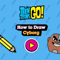 teen_titans_go_how_to_draw_cyborg Խաղեր