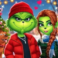 Το Grench Couple Holiday Dress Up