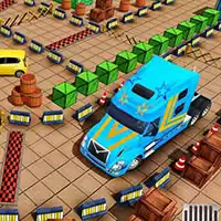 Stationnement De Camions 3D 2021 capture d'écran du jeu