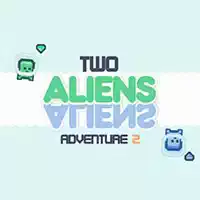 Two Aliens Adventure 2 στιγμιότυπο οθόνης παιχνιδιού