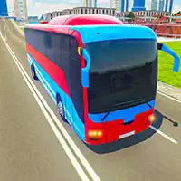 Ultimate City Coach Bus Sim 3D captură de ecran a jocului