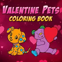 Carte De Colorat Animale De Companie Valentine