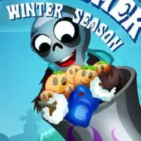 Zombi Fırlatıcı Kış Sezonu oyun ekran görüntüsü
