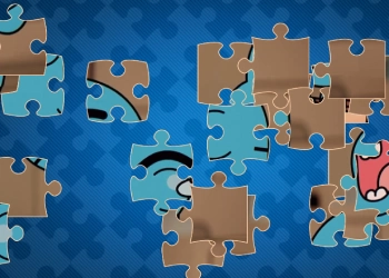 Csodálatos Gumball Puzzle Világa játék képernyőképe