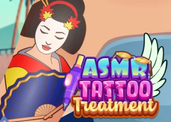 ការព្យាបាលតាតូ ASMR រូបថតអេក្រង់ហ្គេម