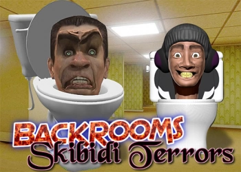 Backrooms Skibidi Dahshat o'yin skrinshoti