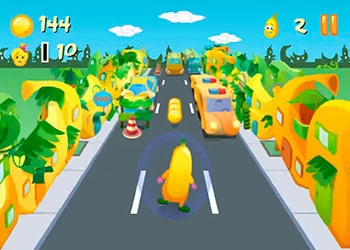Banana Running oyun ekran görüntüsü