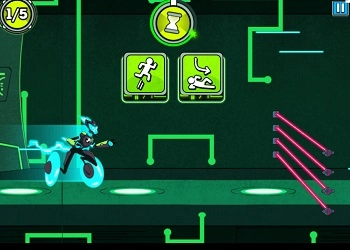 Ben 10 Oyunları: Fəaliyyət Hücumu oyun ekran görüntüsü