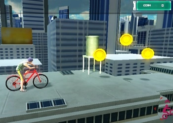 Fahrrad-Stunts 3D Spiel-Screenshot