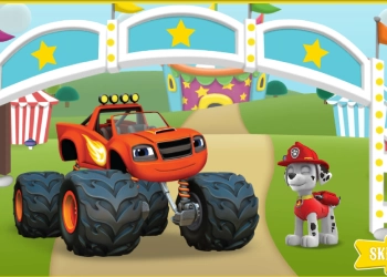 Blaze And The Monster Machines: Creations Karnaval pamje nga ekrani i lojës