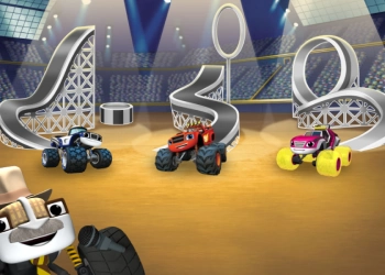 Blaze And The Monster Machines: Super Shape Stunt Puzzles اسکرین شات بازی