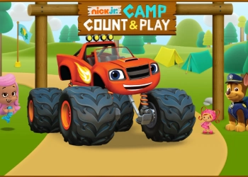 Blaze: Camp Count And Play скрыншот гульні