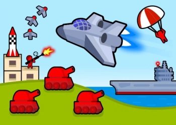 Bombardér: 2D vzdušný útok snímek obrazovky hry