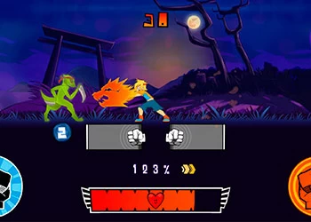 الملاكمة معركة الظل مقاتلة لقطة شاشة اللعبة