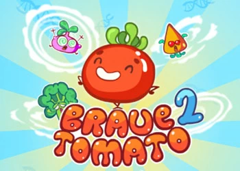 Brave Tomato 2 snímek obrazovky hry