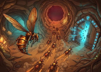 Bug Burrow Wars game screenshot
