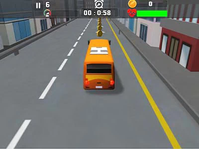 Busparkplatz 3D Spiel-Screenshot