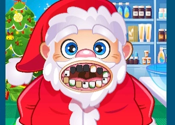 Doctor Dentista Navideño captura de pantalla del juego