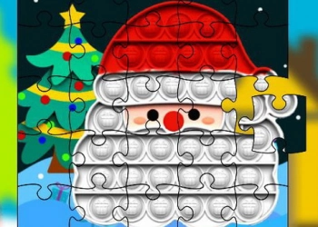 Quebra-Cabeça Pop It De Natal captura de tela do jogo