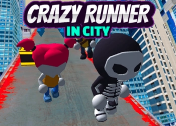 Verrückter Läufer In Der Stadt Spiel-Screenshot