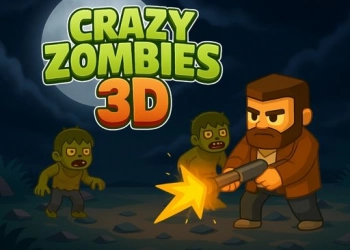 Őrült Zombik 3D játék képernyőképe