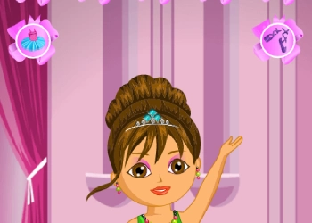 Dora Ballerina Dressup խաղի սքրինշոթ