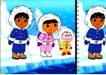 Dora Farkları Bul oyun ekran görüntüsü