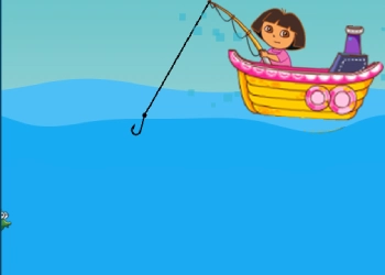 Dora Pesca captura de pantalla del juego
