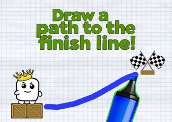 Finish xəttinə gedən bir yol çəkin! oyun ekran görüntüsü