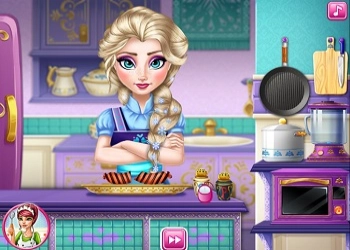 Cozinhando com Elsa captura de tela do jogo