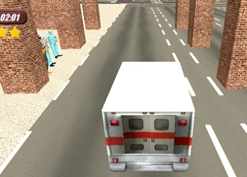 Simulador De Ambulancias De Emergencia captura de pantalla del juego